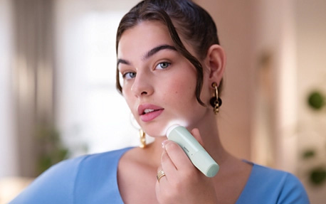 Damenbart am Kinn entfernen