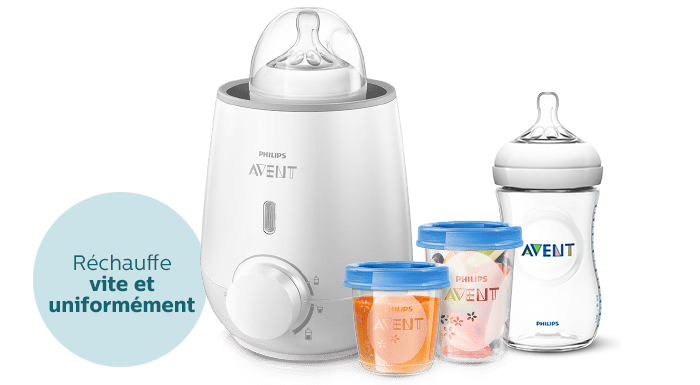 Chauffe-biberons rapide et bac Philips&nbsp;Avent