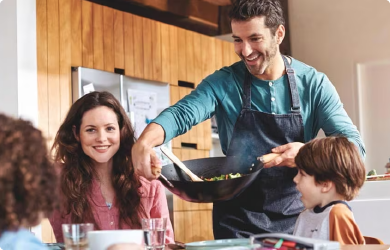 Erfreuen Sie sich an Ihrer Wohnküche ohne den Geruch