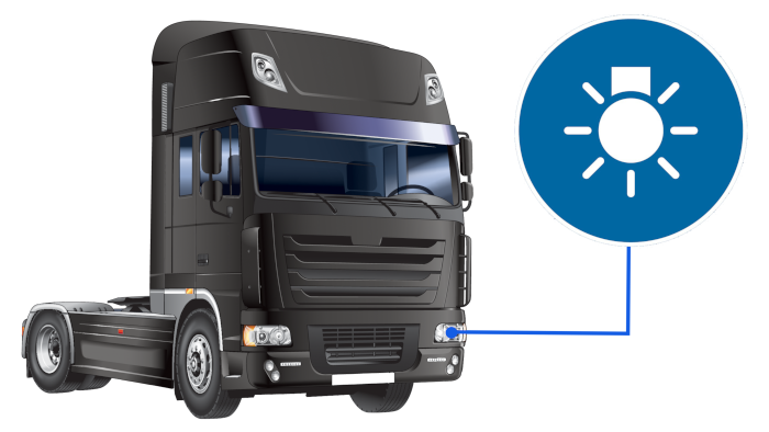 Feux de position avant