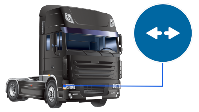 Clignotants lat&eacute;raux